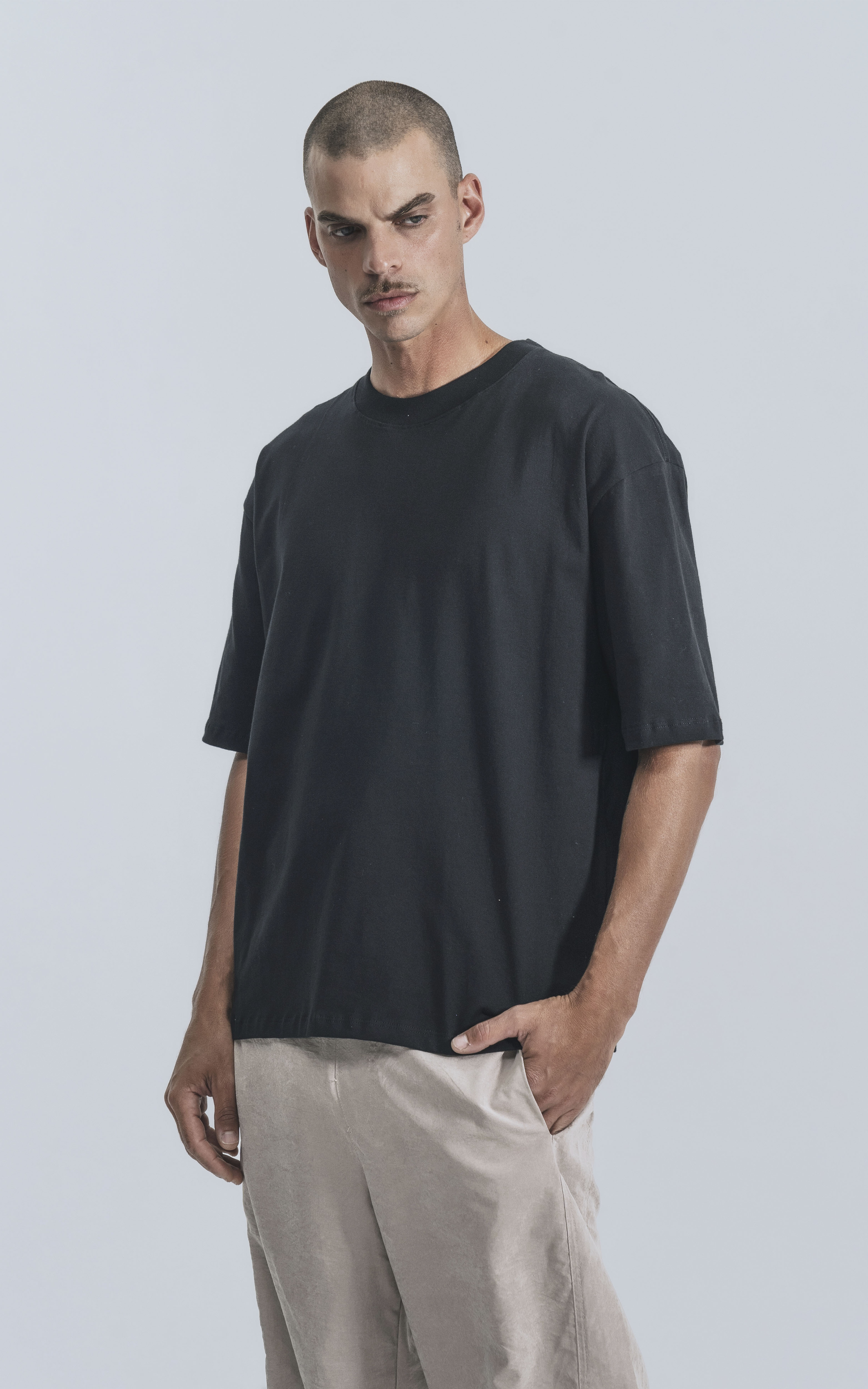 Remerón Mega Crop [ Negro ]