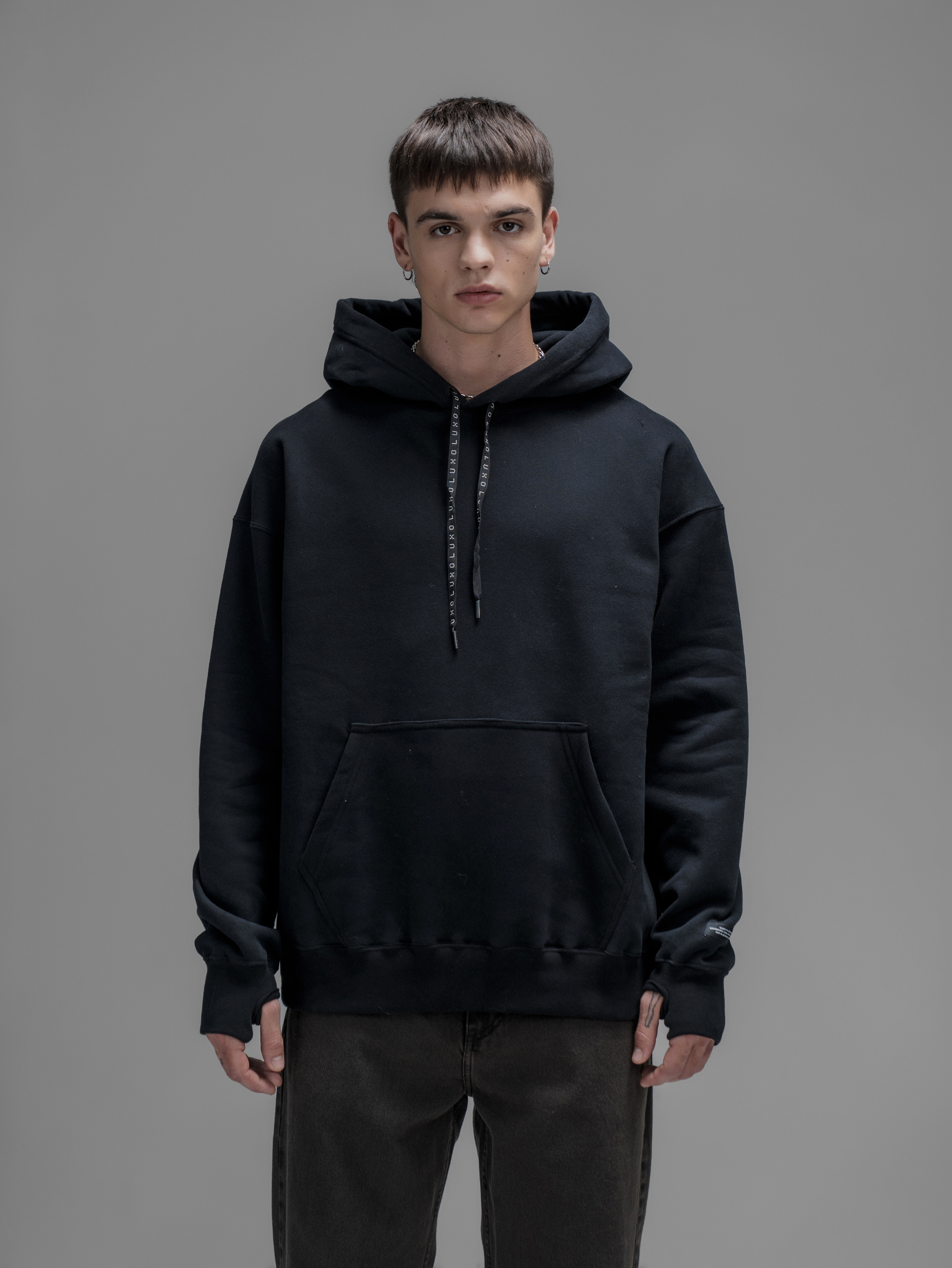 Hoodie Conjuro [ Negro ]