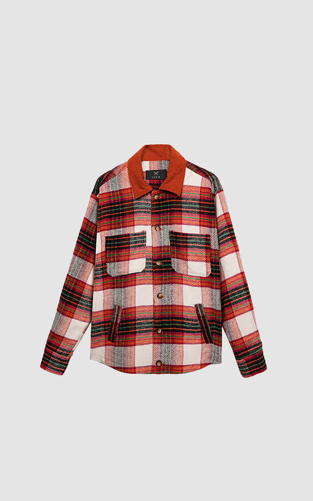 Campera Picture [ Ladrillo - Negro ]