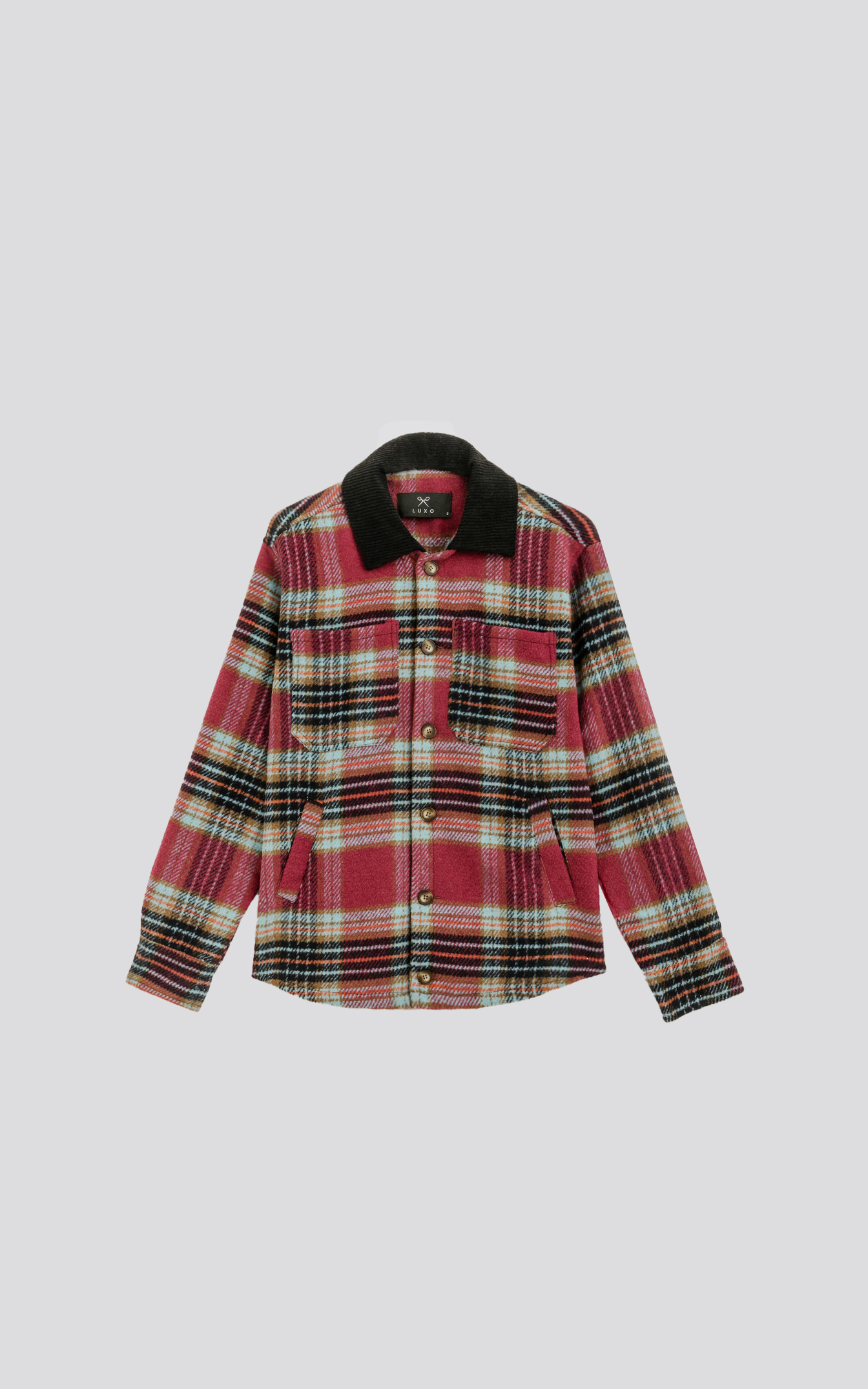 Campera Picture [ Rojo - Negro ]