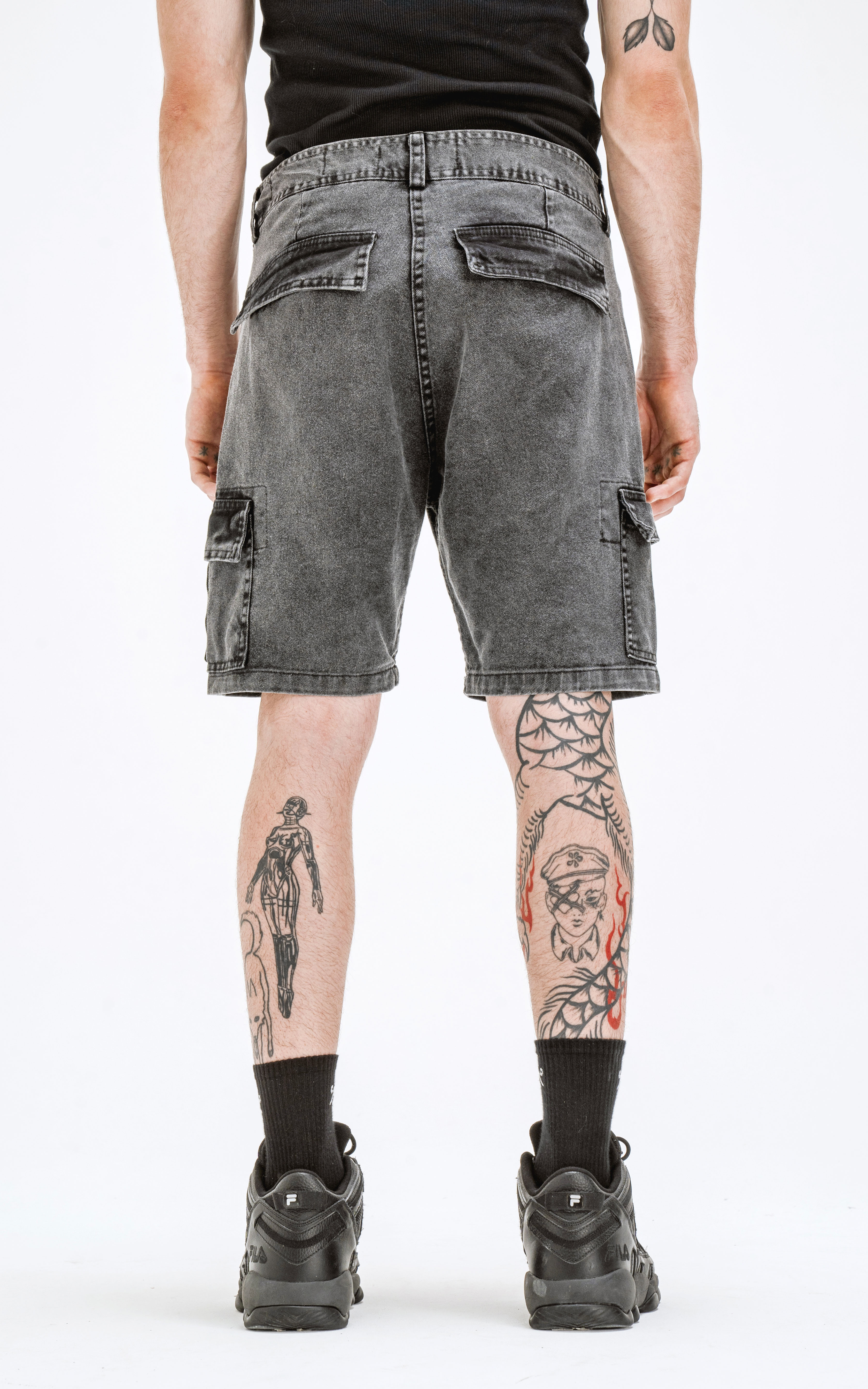 Bermuda Cargo [ Negro - P1 ]