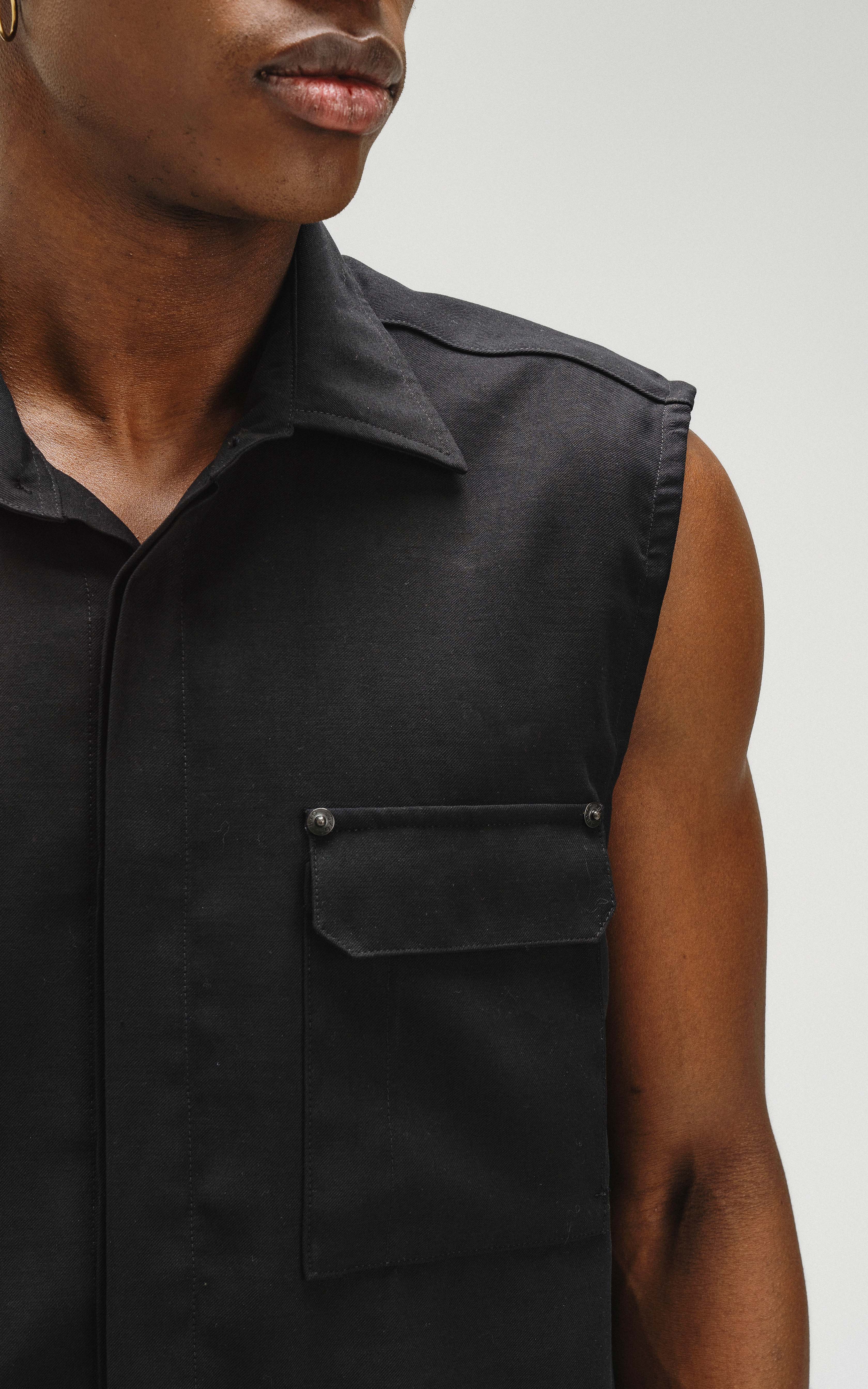 Camisa Ozono [ Negro ]