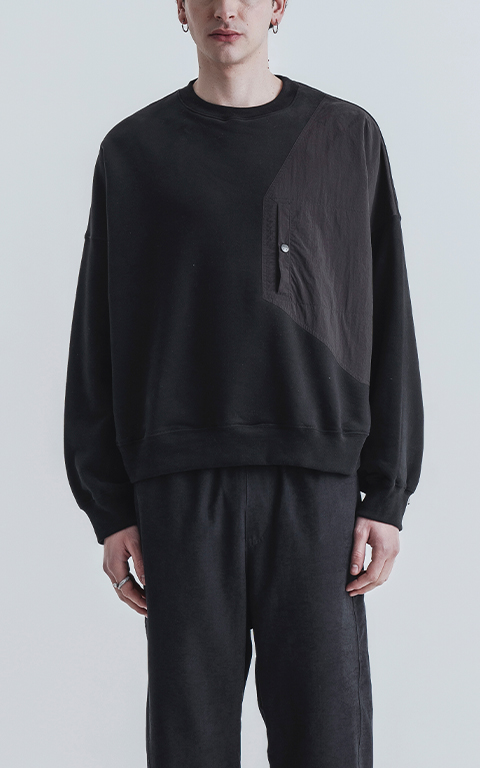 Buzo Layer [ Negro - Negro ]