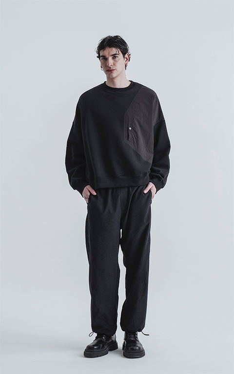 Buzo Layer [ Negro - Negro ]