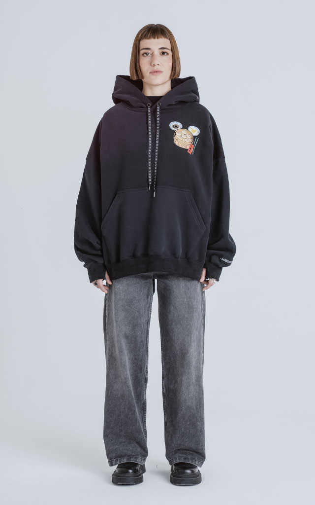 HOODIE DISNEY ORIGINAL BAO [ NEGRO ]