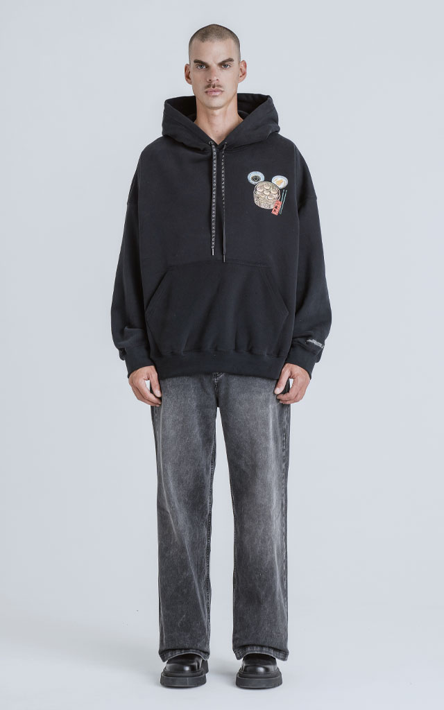 HOODIE DISNEY ORIGINAL BAO [ NEGRO ]