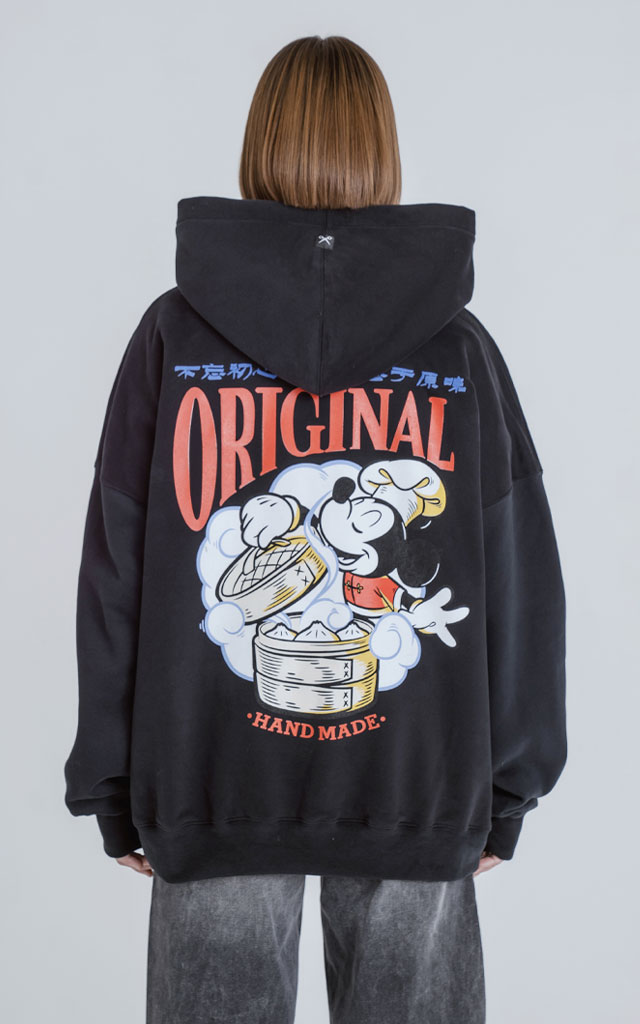 HOODIE DISNEY ORIGINAL BAO [ NEGRO ]