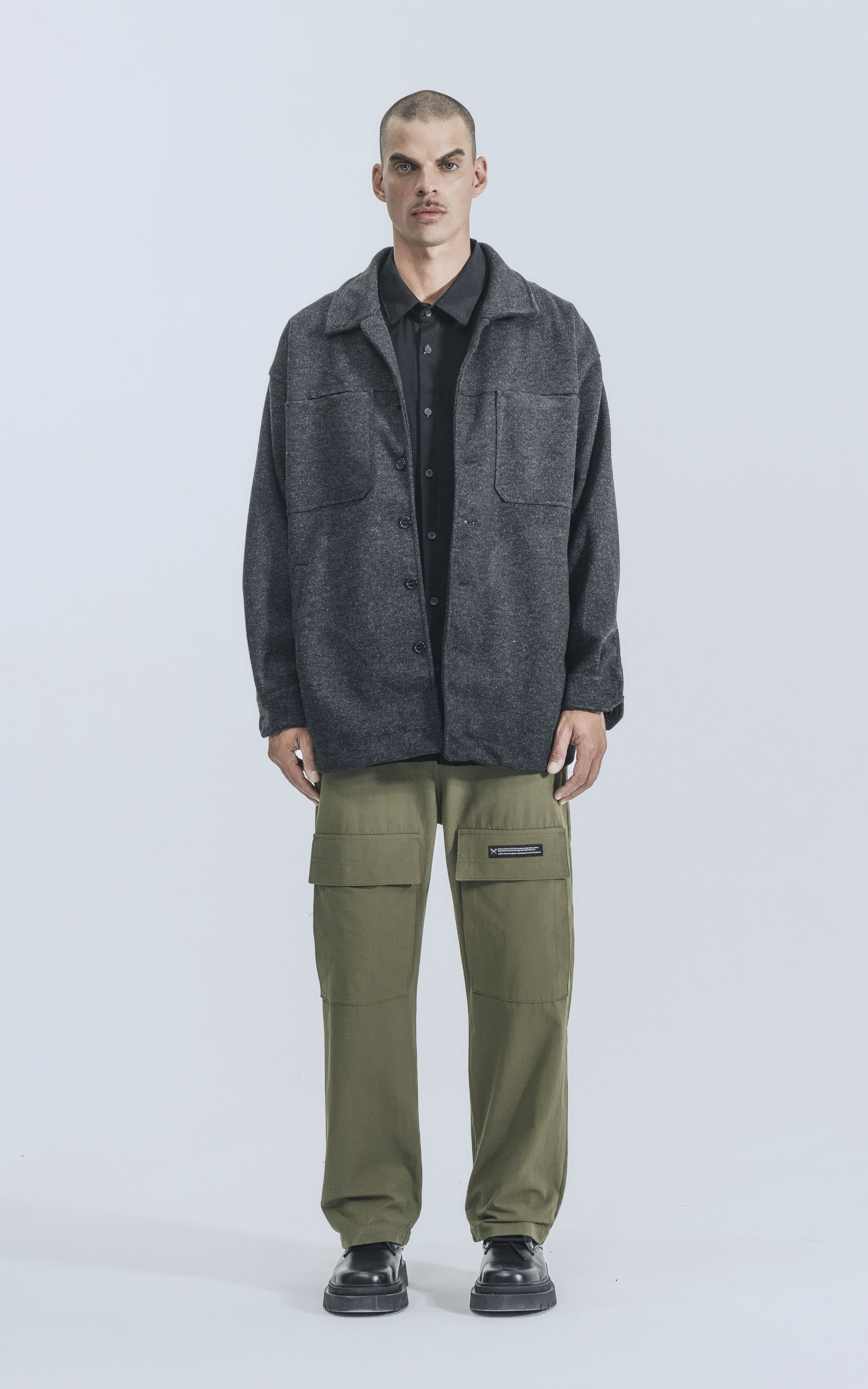 Chaqueta De Paño Rogel [ Negro ]