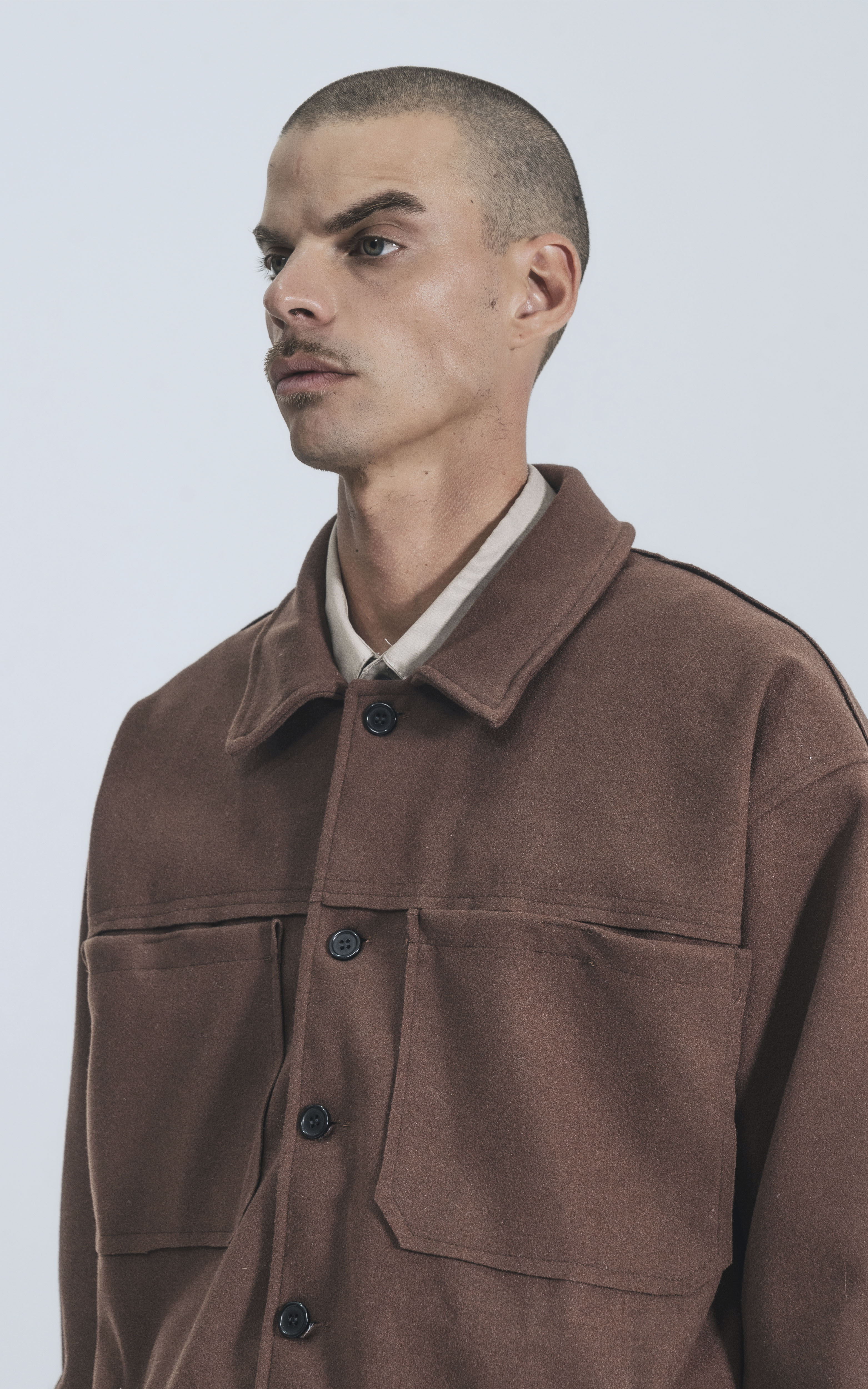 Chaqueta De Paño Rogel [ Chocolate ]