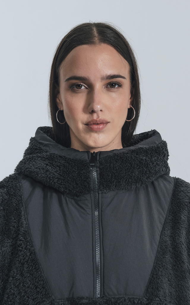 Hoodie Chewbacca Layer [ Negro ]