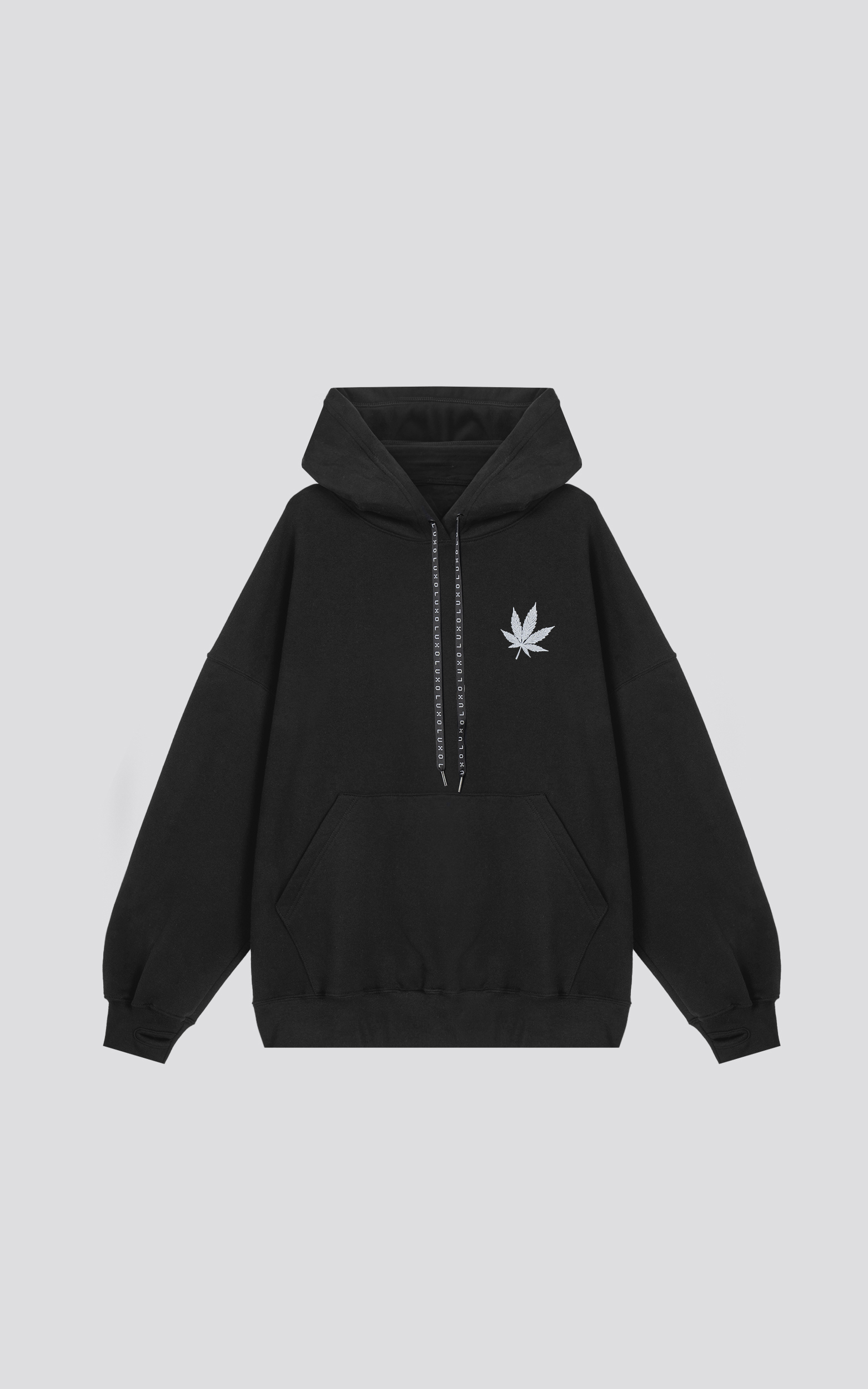 Hoodie 420 [ Negro ]