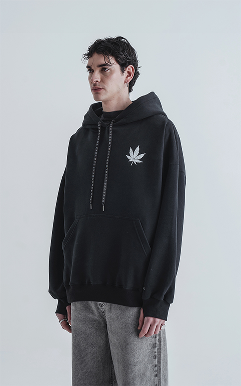 Hoodie 420 [ Negro ]