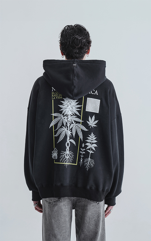 Hoodie 420 [ Negro ]