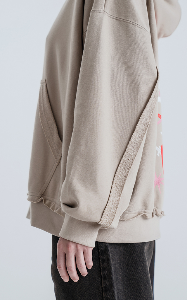 Hoodie Effect Amor [ Chia ]