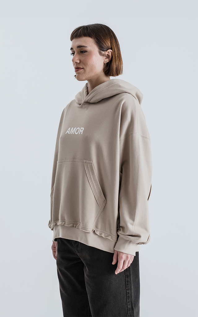 Hoodie Effect Amor [ Chia ]