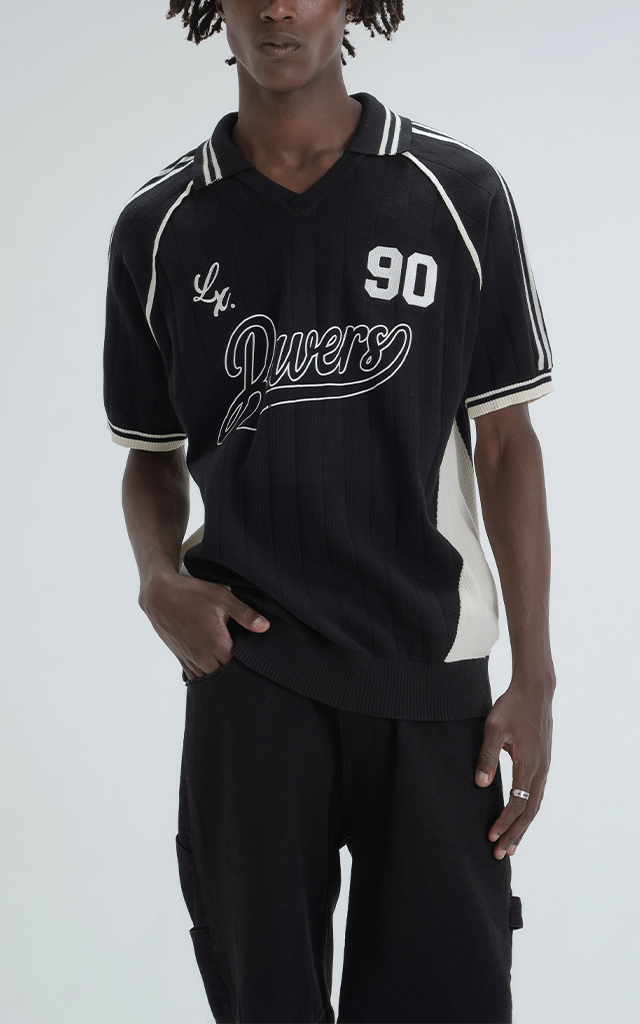 Chomba Tejida Ravers [ Negro ]