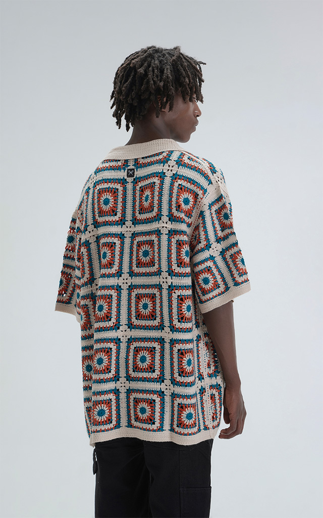 Camisa Tejida Hana [ Beige ]