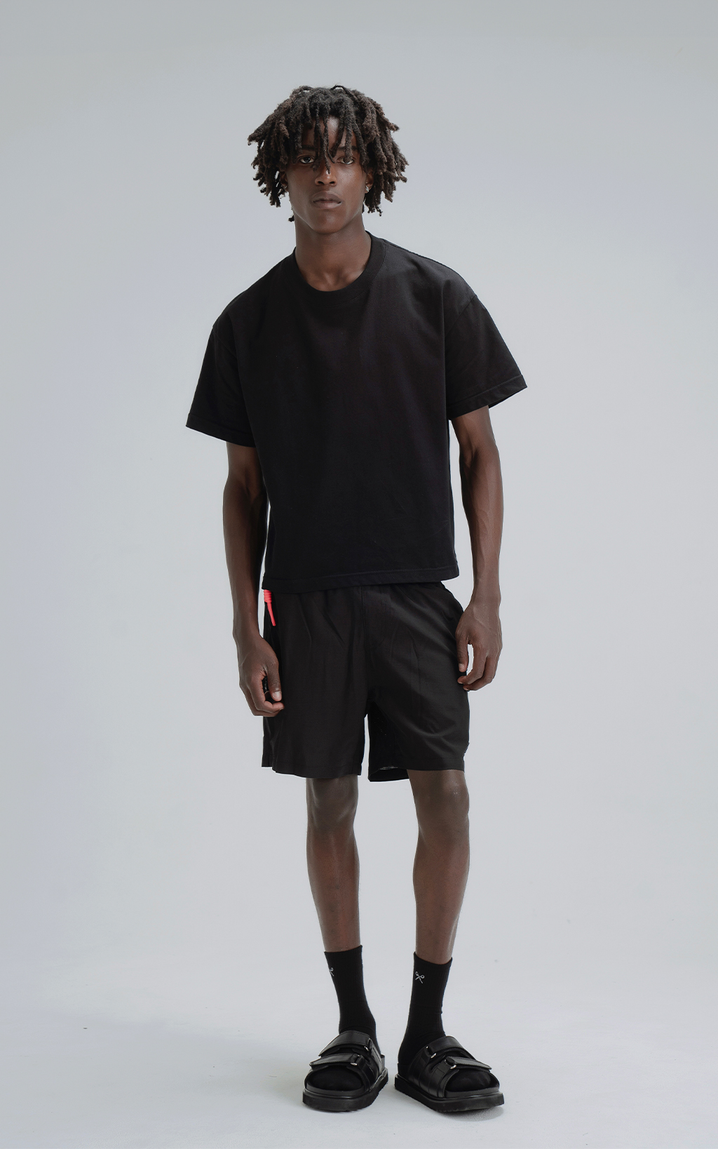 Short Zipper [ Negro ]