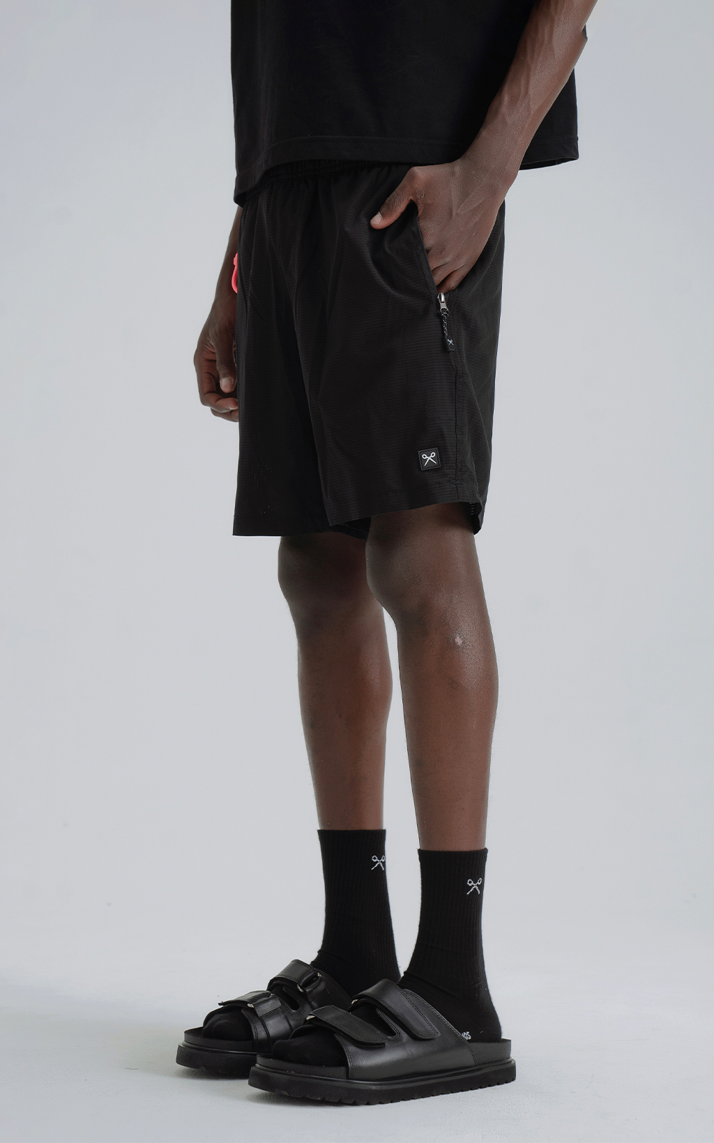 Short Zipper [ Negro ]