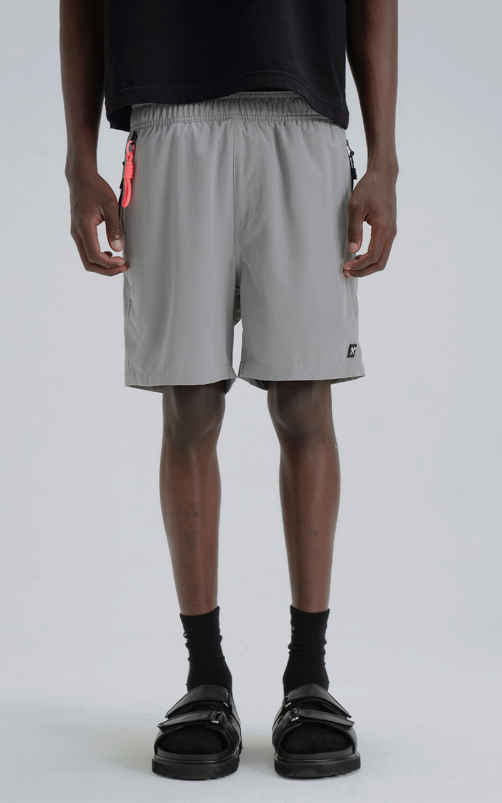 Short Zipper [ Gris ]