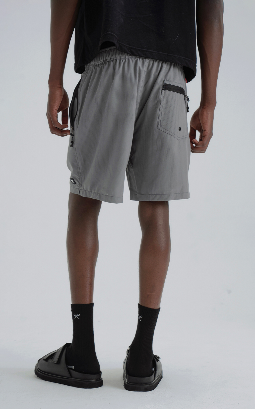 Short Zipper [ Carbón ]