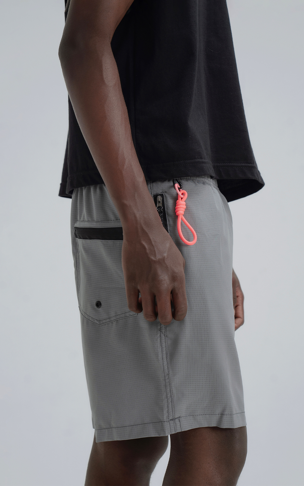 Short Zipper [ Carbón ]