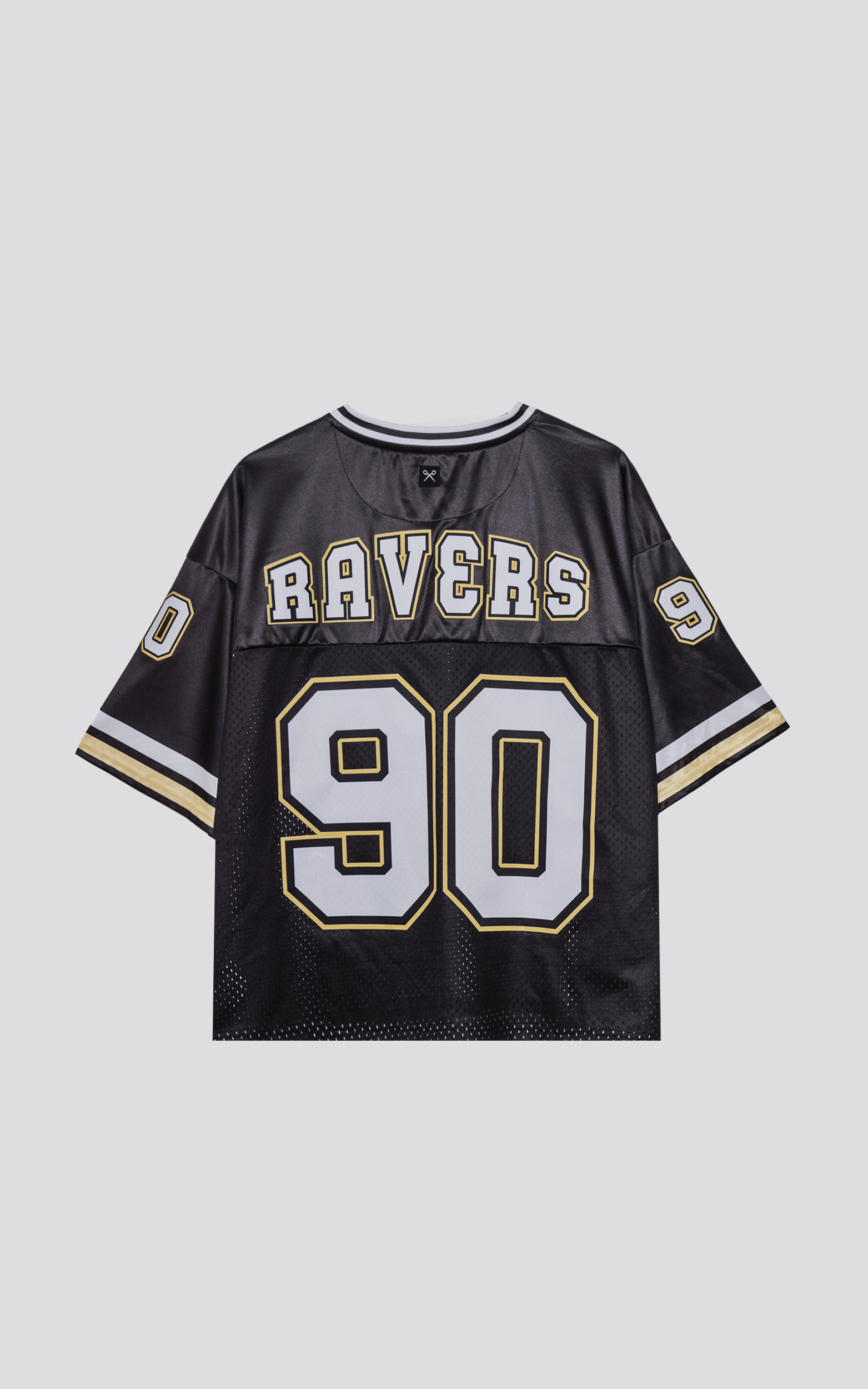 Camiseta Ravers Nfl [ Negro / Amarillo ]