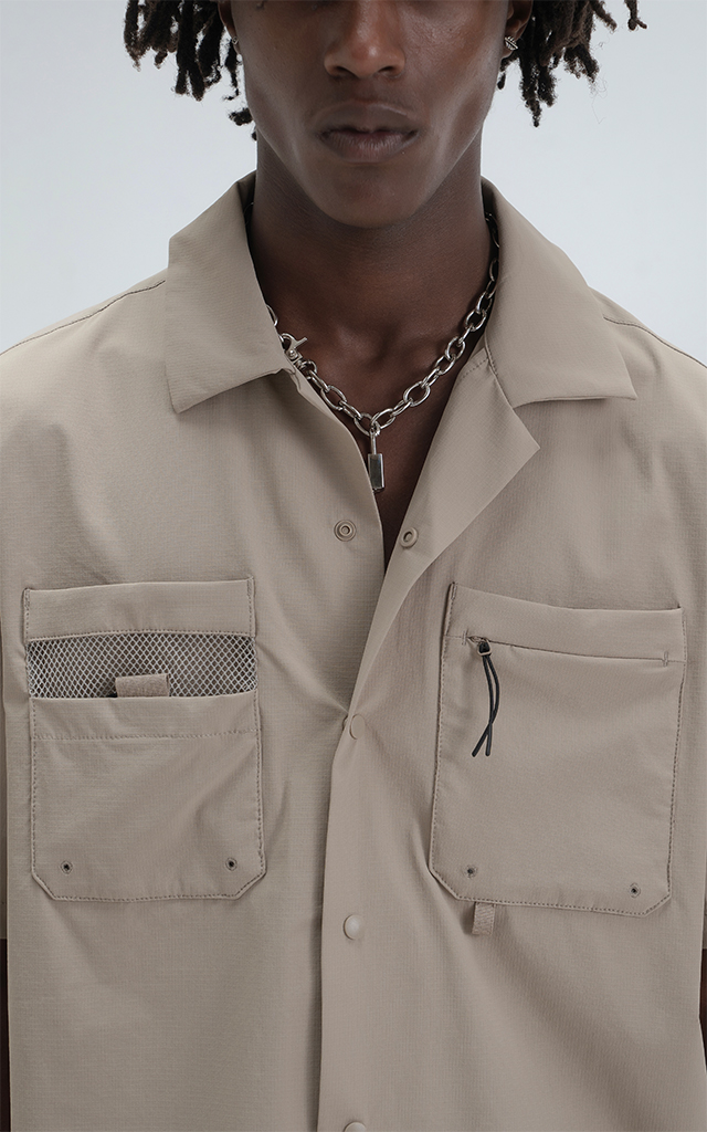 Camisa Soma [ Beige ]