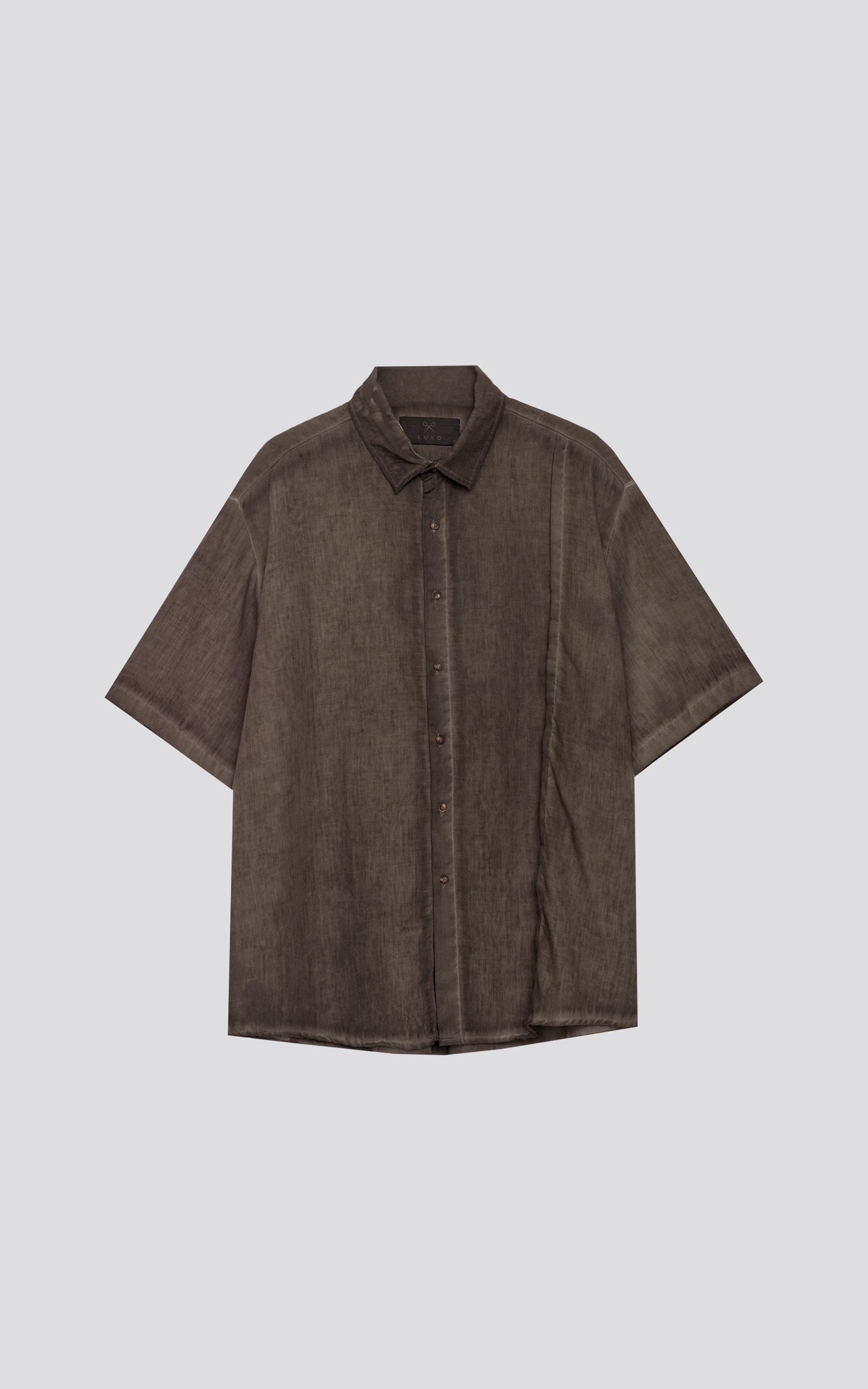 Camisa Grain [ Maltinto Chocolate ]