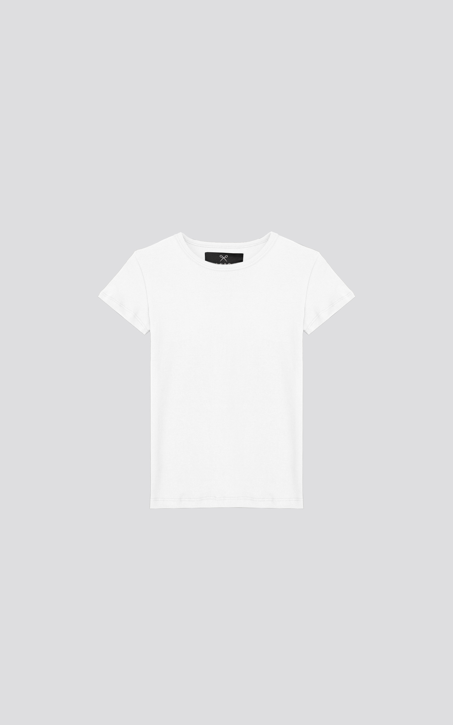 Remera Baby Tee [ Blanco ]