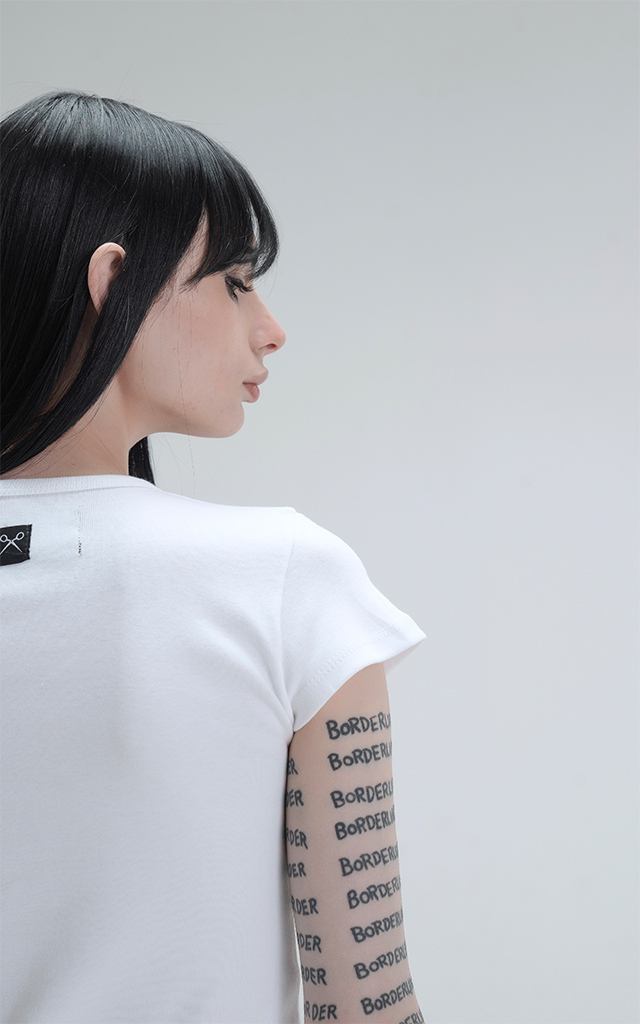 Remera Baby Tee [ Blanco ]