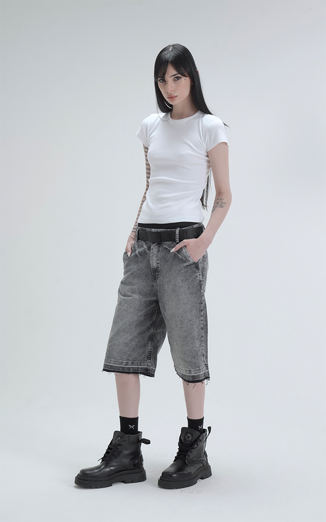 Remera Baby Tee [ Blanco ]