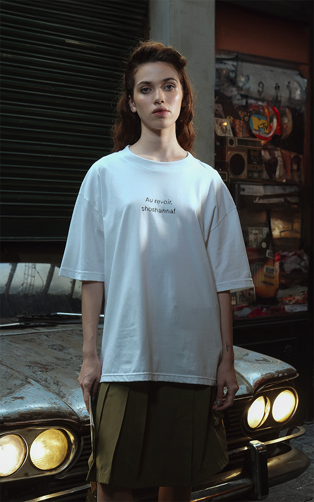 Remera Bastardos  [ Blanco ]