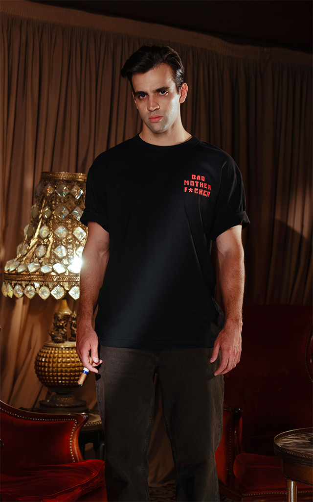 Remera Pulp Fiction [ Negro ]