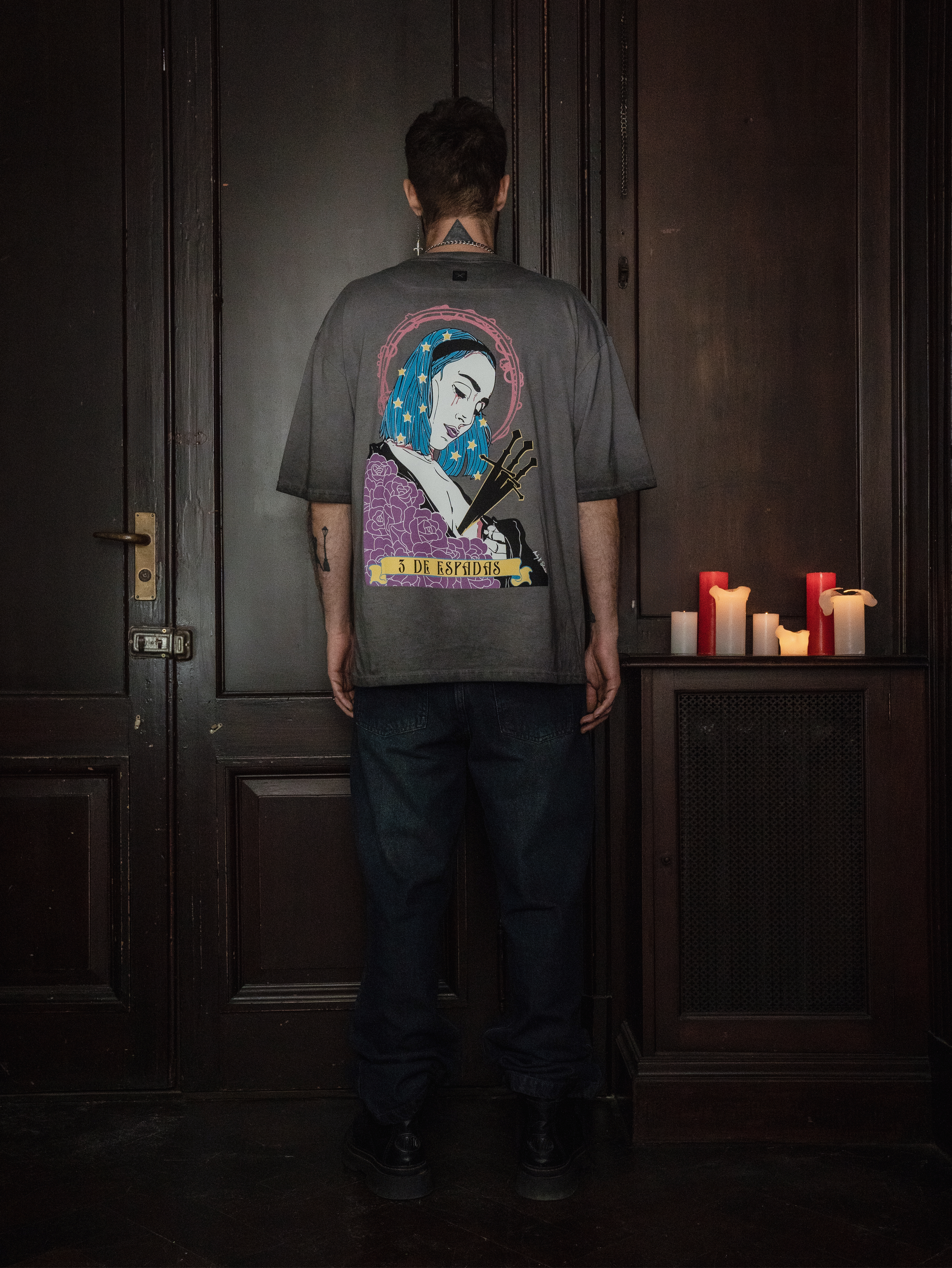 Remera Tres De Espada [ Maltinto ]